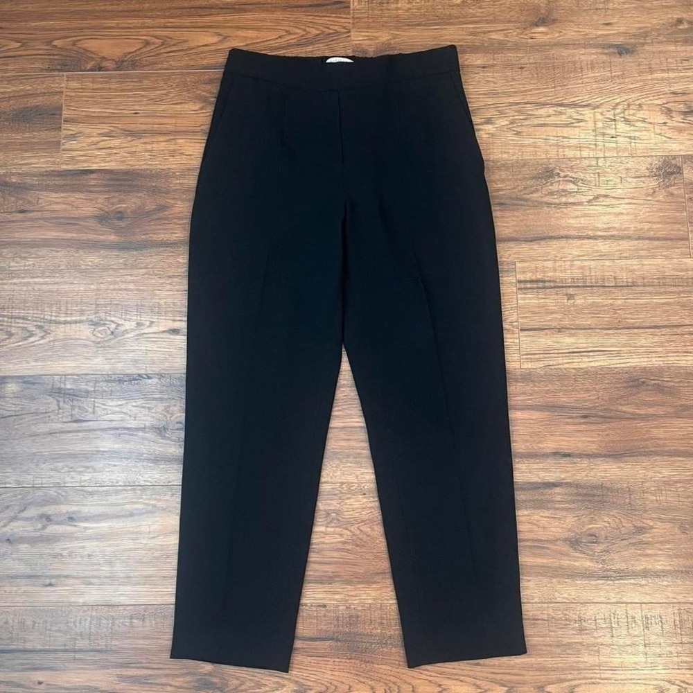 Babaton Atelier Tailored Trousers Black High Rise Tapered Women‎ 6 Minimalist